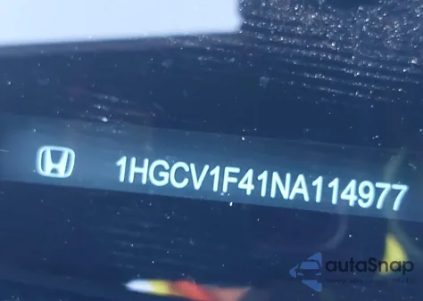 2022 Honda Accord Sport Se z USA, uszkodzony, nr VIN 1HGCV1F41NA114977